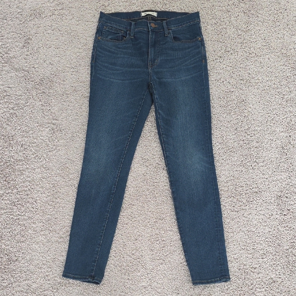 Madewell Dark Blue Skinny Jeans